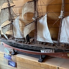 木製　船　模型　咸臨丸