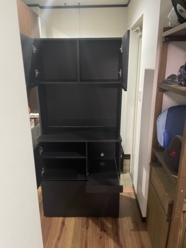 家具　食器棚　アイリスオーヤマ