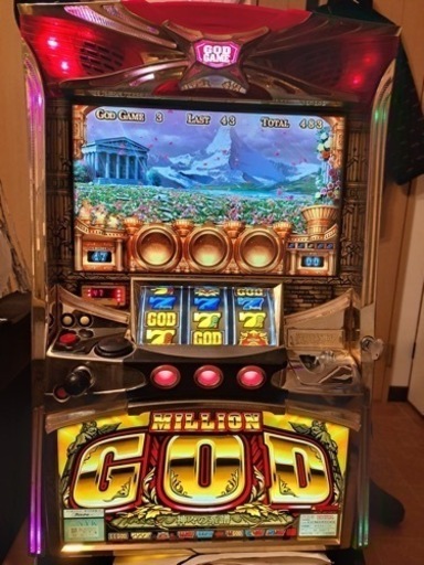 スロット　GOD 神々の系譜コイン不要機