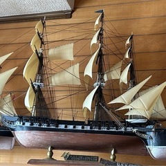 木製　船　模型　コンティテューション号