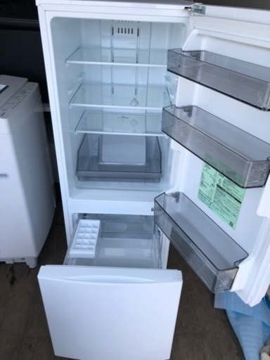 福岡市内配送設置無料2023年式東芝 セミマットホワイト GR-U15BS  