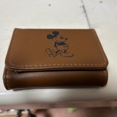 ミッキーの3っ折財布