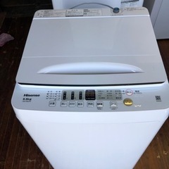 ☆地域限定配達無料★ ハイセンス洗濯機 ☆地域限定配達無料☆ Hisense洗濯機