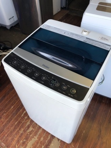 福岡市内配送設置無料　ハイアール 5.5kg 全自動洗濯機　ホワイトHaier JW-C55A