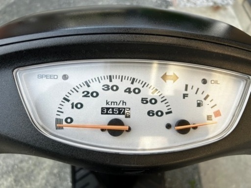 【販売済】☆配送可！ ガソリン高騰の強い味方！ 低走行の後期モデル！  ホンダ ライブディオ AF34 実働品☆ 販売済】☆配送可！ ガソリン高騰の強い味方！ 低走行の後期モデル