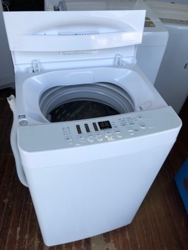 福岡市内配送設置無料 2020年式 全自動洗濯機 ホワイト AT-WM5511-WH  