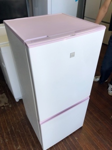 福岡市内配送設置無料　AQUA/アクア 2ドア冷蔵庫 AQR-16E5(KP)-1