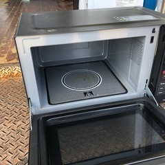 福岡市内配送無料　2020年式　オーブンレンジ 23L TS-R2301-BK ブラック 最大800W 縦開き チャイルドロック メーカー