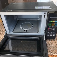 福岡市内配送無料　2020年式　オーブンレンジ 23L TS-R2301-BK ブラック 最大800W 縦開き チャイルドロック メーカー