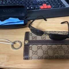 財布 サングラス ネックレスセット