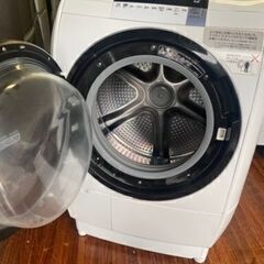 福岡市内配送設置無料　日立 HITACHI BD-V5800L W [ビッグドラム ななめ型ドラム式洗濯乾燥機（10.0kg） 左開き ピュアホワイト]