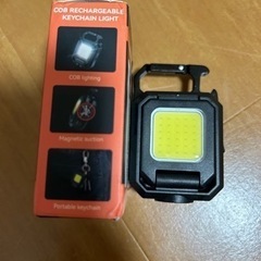 充電式 COB LED 懐中電灯 COB×2+LEDスポット