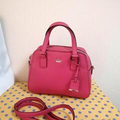 未使用近い美品。kate spade サフィアーノレザー 2wa...