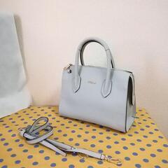 非常に美品。FURLA オールレザー 2way ハンドバッグ