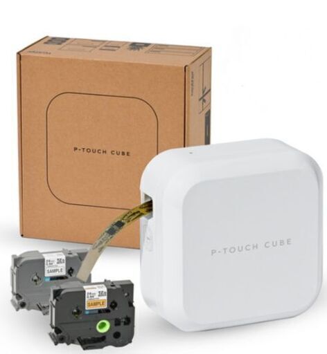 値下げ！ブラザー PT-P710BT ラベルライター P-TOUCH CUBE（ピータッチキューブ)