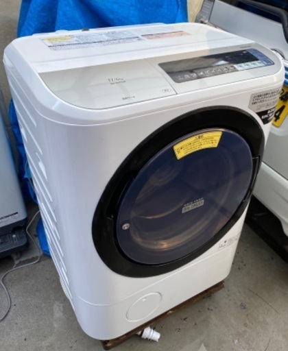 HITACHI 日立 ドラム式洗濯乾燥機 BD-NV110BR 11kg 大容量 家庭用 ビッグドラム 良品/美品