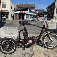 🉐🉐バッテリー長持ち🉐🉐 ミムゴ20インチ電動三輪自転車🈹現車確認🉑 