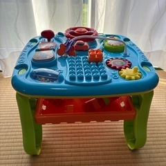 多機能テーブルおもちゃ　知育玩具/ブロック/お絵描き