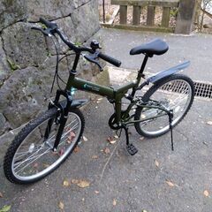 マウンテンバイク　折りたたみ　26インチ