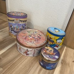 ディズニー 空き缶　４つまとめ売り 