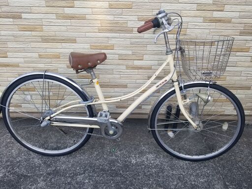 中古自転車 3段変速 26インチ LEDオートライト 軽整備済み 防犯登録対応 町田市 相模原市 MM207