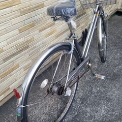中古自転車 3段変速 27インチ LEDオートライト 軽整備済み 防犯登録対応