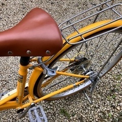 561、シティサイクル27インチイエロー