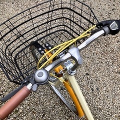 561、シティサイクル27インチイエロー