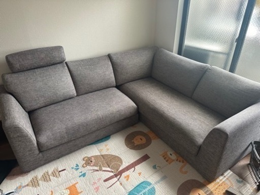 家具　L字型ソファ