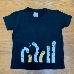 (美品) 京都水族館 チンアナゴ Tシャツ 100cm キッズ ベビー
