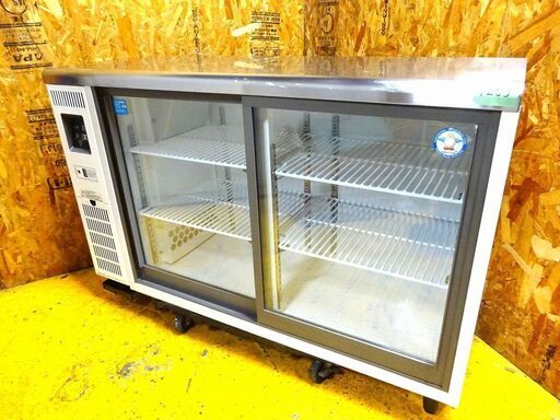 (1263)美品 フクシマ テーブル形冷蔵ショーケース 台下ショーケース TGU-40RE1 2019年製 W1200D450H800 100V 業務用 中古