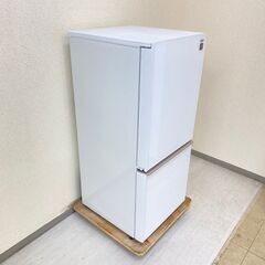 【ガラス😁】冷蔵庫SHARP 137L 2018年製 SJ-GD14D-W　洗濯機Haier 3.3kg 2022年製 JW-C33A TF74537 TL70898