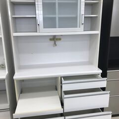 ☆ジモティ割あり☆ （有）キボー レンジボード ホワイト H197×D48