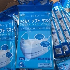 らくらくソフトマスク　5枚入り　1つ50円でお譲りします