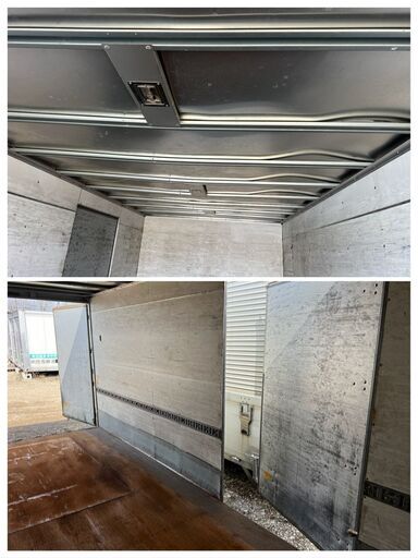 横扉付【格安】 4トンパネルコンテナ 幅247cm長さ583cm高さ245cm