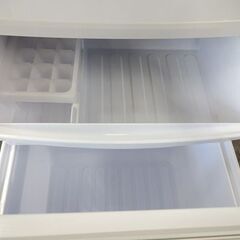 2ドア冷蔵庫 137L 2016年製 シャープ SJ-D14B-W ホワイト SHARP 札幌市 白石店