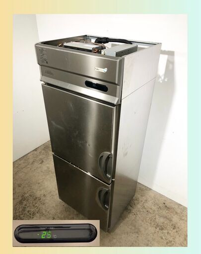 (売約済み)⭐⭐2013年製⭐⭐ 【現状品販売及び直接引き取り限定】 フクシマ 業務用 冷凍庫 URN-082FM6 W755×D680×H1950 90㎏ 単相100V 50/60Hｚ 2ドア 縦型