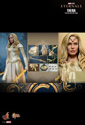 Hot Toys Mms628 Eternals Senna Thena 1/6 Figure Guardians Of