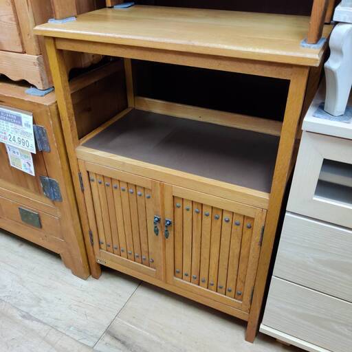 【愛品倶楽部柏店】karimoku オールドカリモク 電話台 カタカナカリモク