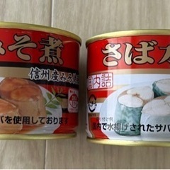 サバ缶(水煮・味噌煮)