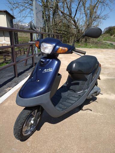 YAMAHA アプリオ 紺 実動