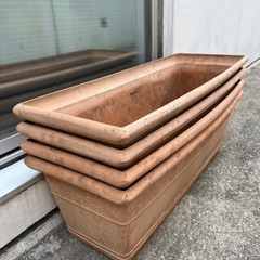 プランター　植木鉢4こ　ガーデニング　　