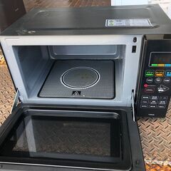 北九州市内配送無料店2020年式　オーブンレンジ 23L TS-R2301-BK ブラック 最大800W 縦開き 