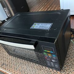 北九州市内配送無料店2020年式　オーブンレンジ 23L TS-R2301-BK ブラック 最大800W 縦開き 