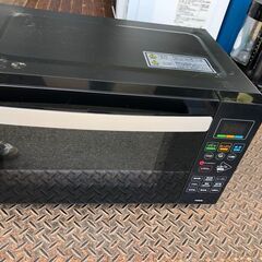 北九州市内配送無料店2020年式　オーブンレンジ 23L TS-R2301-BK ブラック 最大800W 縦開き 