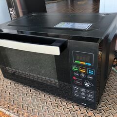 北九州市内配送無料店2020年式　オーブンレンジ 23L TS-R2301-BK ブラック 最大800W 縦開き 