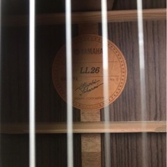 ［引き取り決定］yamaha ll26are アコースティックギター