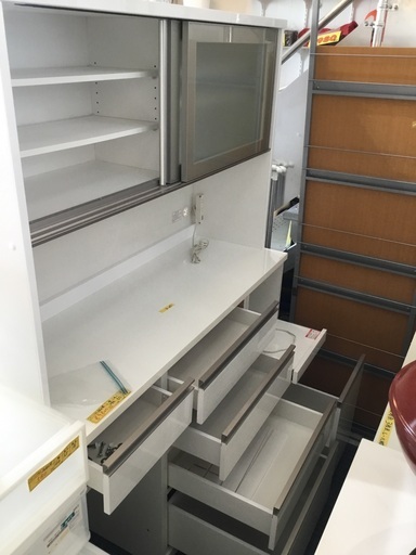 値下げしました！配達可【キッチンボード】【食器棚】【棚】【収納 