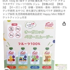 新品　未開封　オーガニック　スムージー　離乳食　