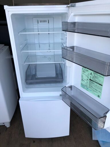 2023年式東芝 セミマットホワイト GR-U15BS-W [幅47.9cm /153L  